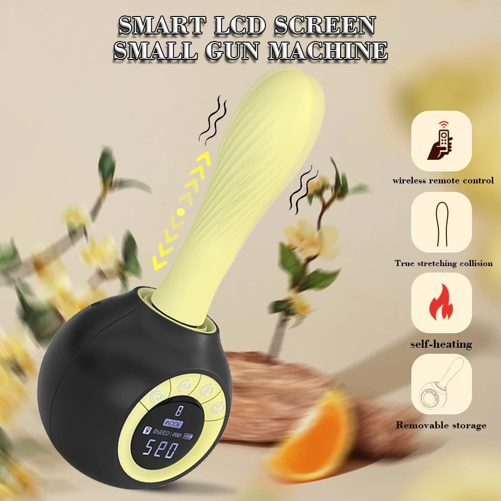 Automatic Dildo Vibrator Remote Control Heating